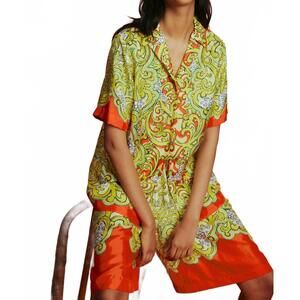 NEW ALEMAIS sierra silk shirt in multi
